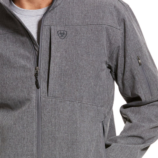 Ariat Mens Vernon Softshell Jacket - charcoal