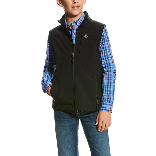 Ariat Boys Vernon 2.0 Softshell Vest - Black - 10024058