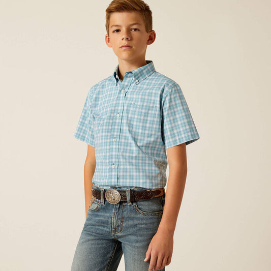 Ariat Boys Pro Series Erin Classic Fit S/S Shirt - 10051411