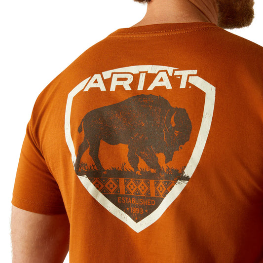 Ariat Mens Buffalo West S/S Tee - 10053992