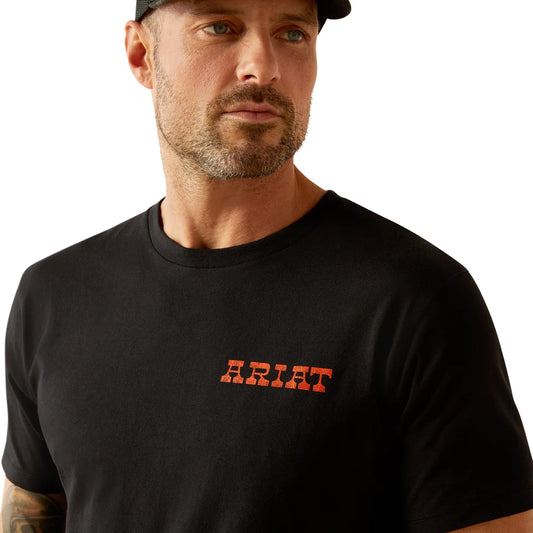 Ariat Mens Denim Badge S/S Tee - 10054006