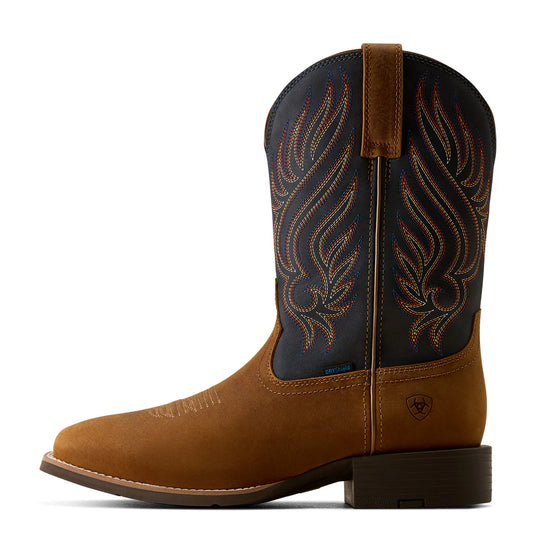 Ariat Mens Sport Riggs Waterproof Wide Square Toe Boots - 10080270