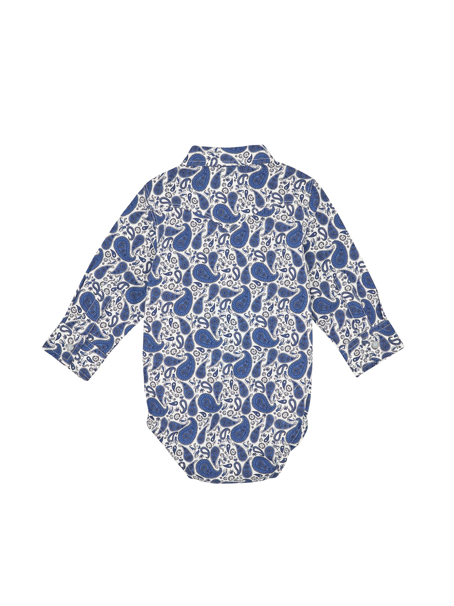 Wrangler USA Baby Boy Western L/S Romper - 112367742