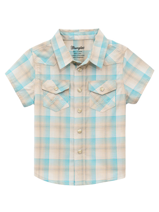 Wrangler USA Baby Boys Check S/S Shirt - 112378882
