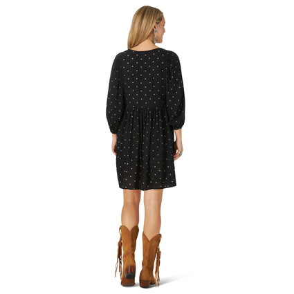Womens Bib Front Poet Dress - On Sale