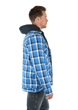 Wrangler Mens Melville Logo Shirt Jacket - ON SALE