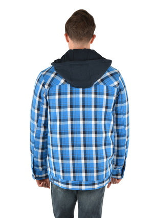 Wrangler Mens Melville Logo Shirt Jacket -X3W1776934