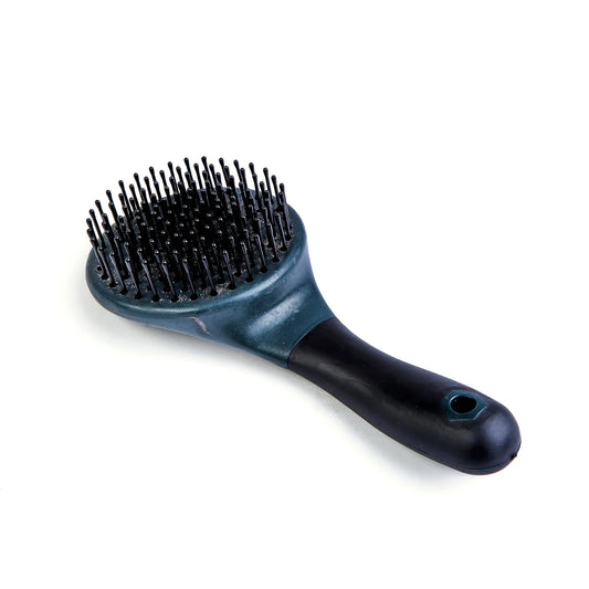 Shires EZI-GROOM Grip Mane & Tail Brush Navy - SEEG1366N
