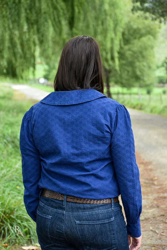 Lime & Soda Evie L/S Shirt - Blue