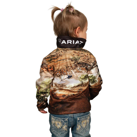 Ariat Kids Fishing Shirt - Helimustering - 4013CLSP