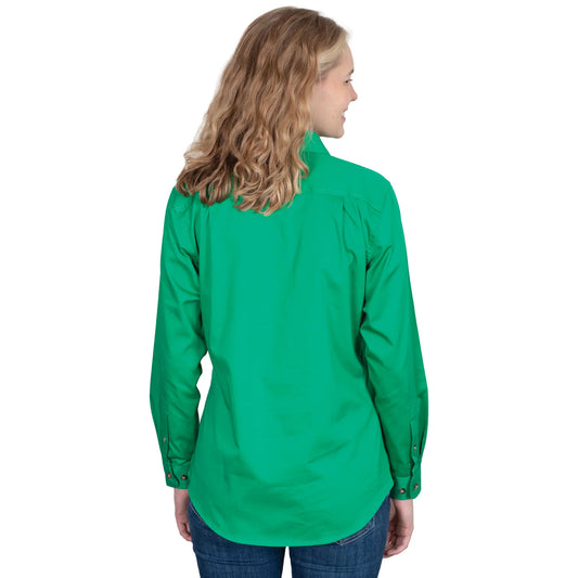 Just Country Ladies Jahna 1/2 Button L/S Shirt - 50505IVY