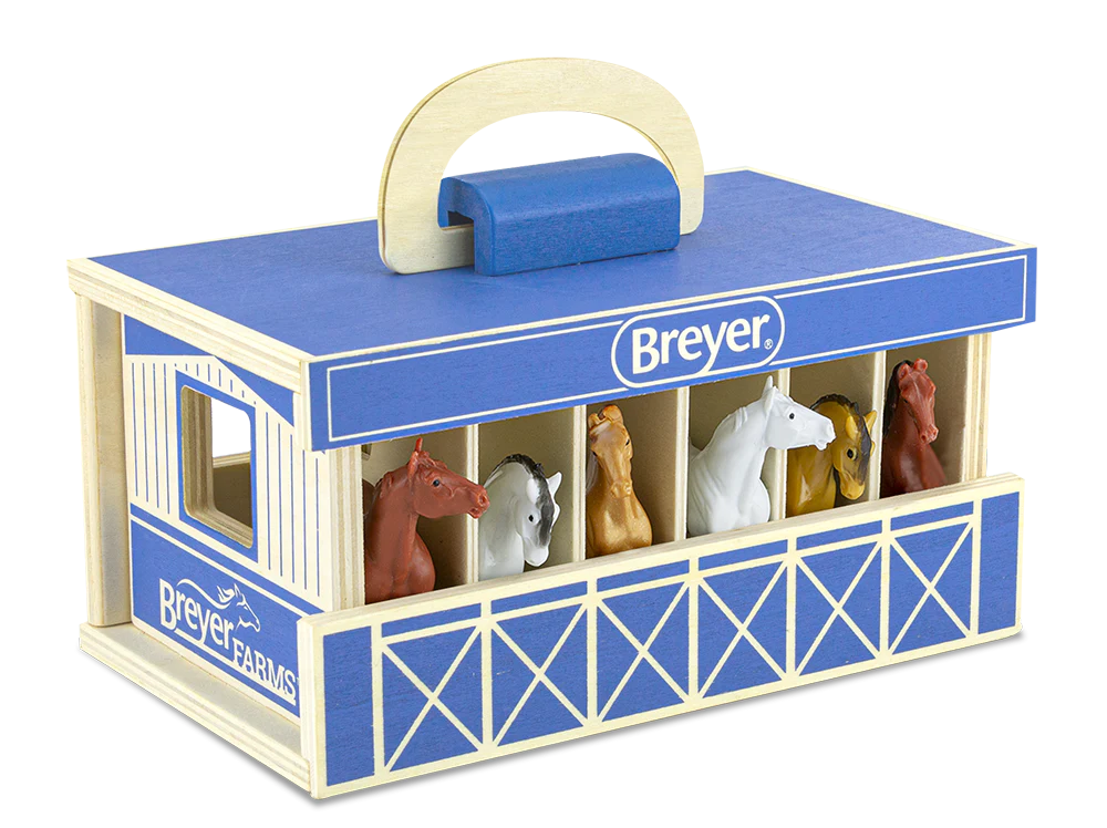 Breyer Stablemates Farm Wooden Carry Case - TBS59217