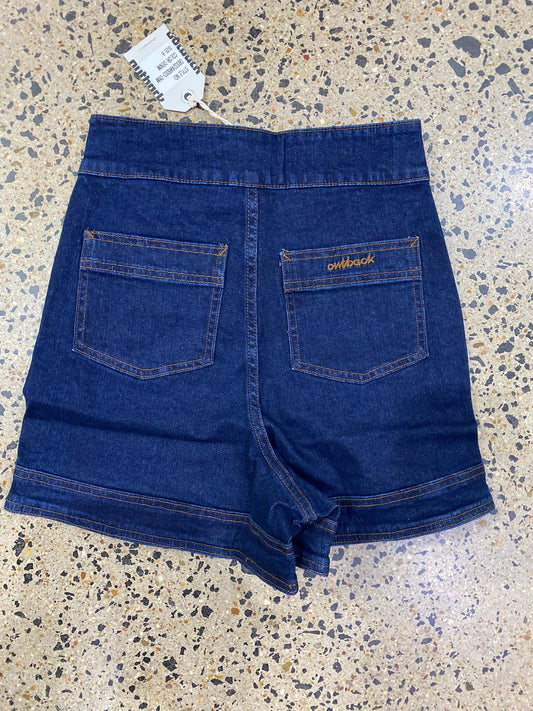Outback Ladies Denim Shorts - OBSS24WB003