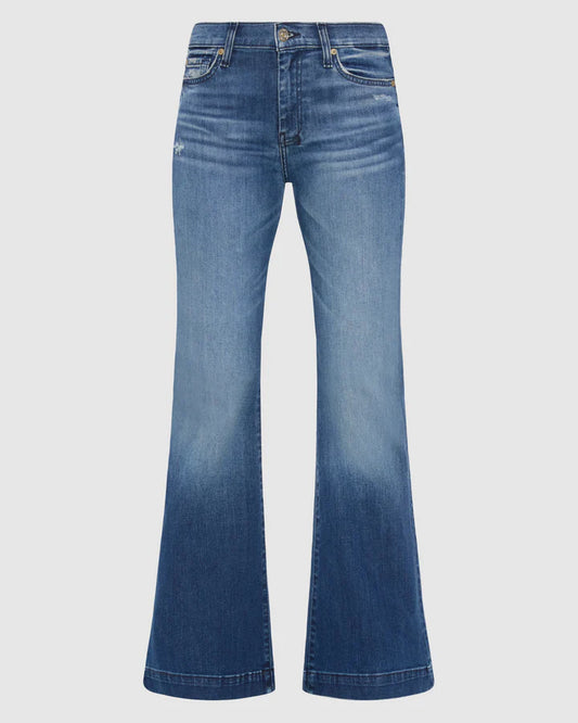 7 for all mankind Ladies DOJO Tailorless Jean - Lake Blue