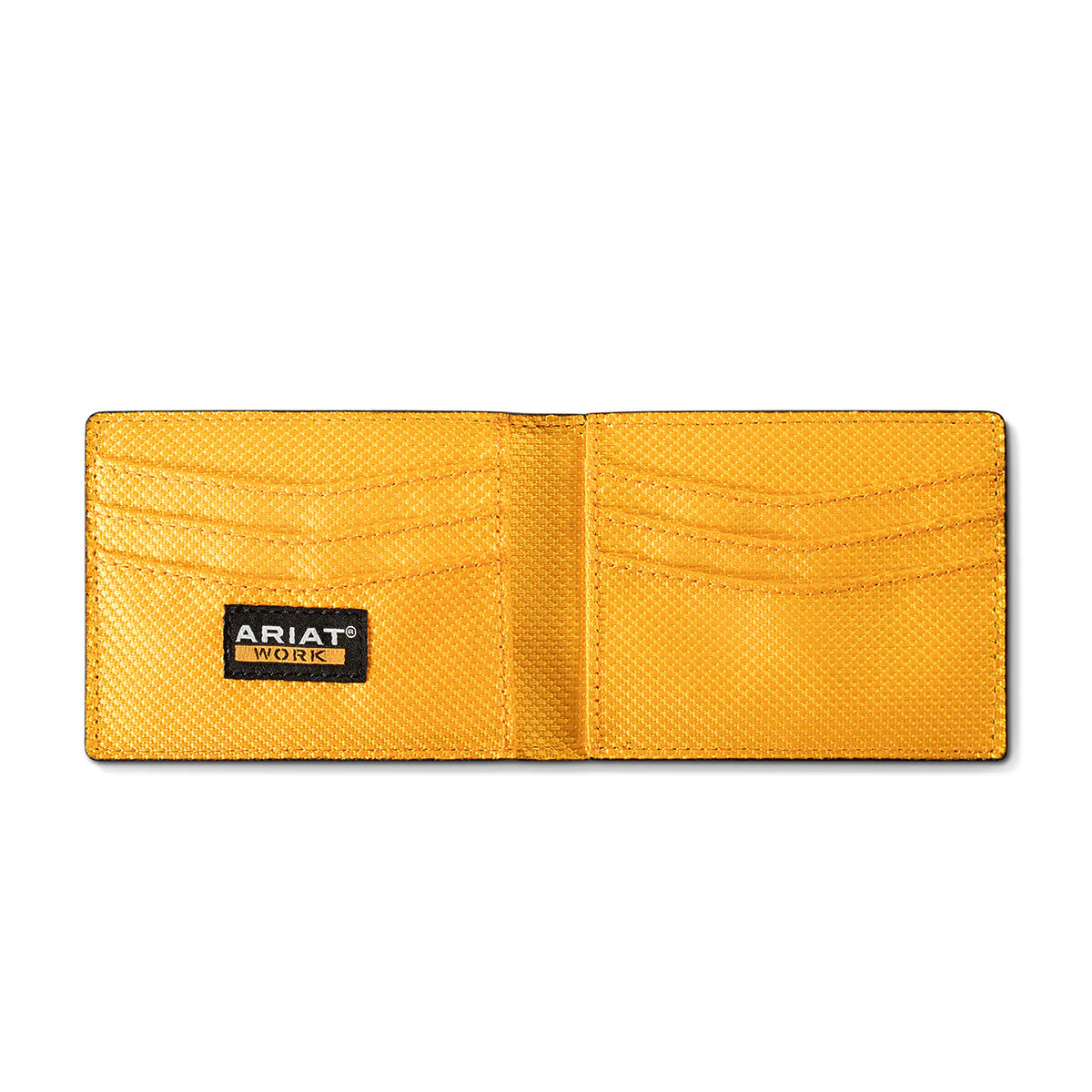 Ariat Mens Bi-Fold Bottle Opener Money Clip Work Wallet - A3400801