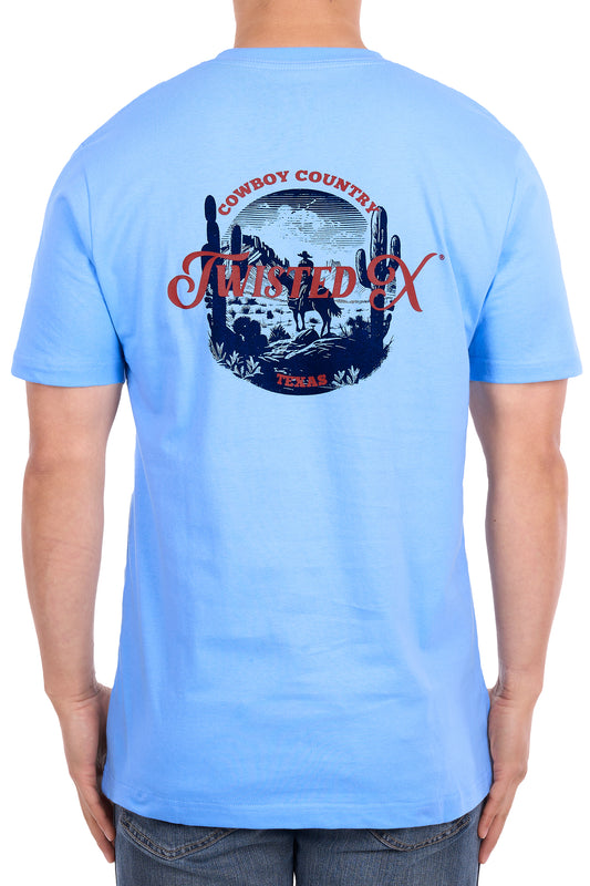 Twisted X Mens Cole SS Tee - A5S1557007