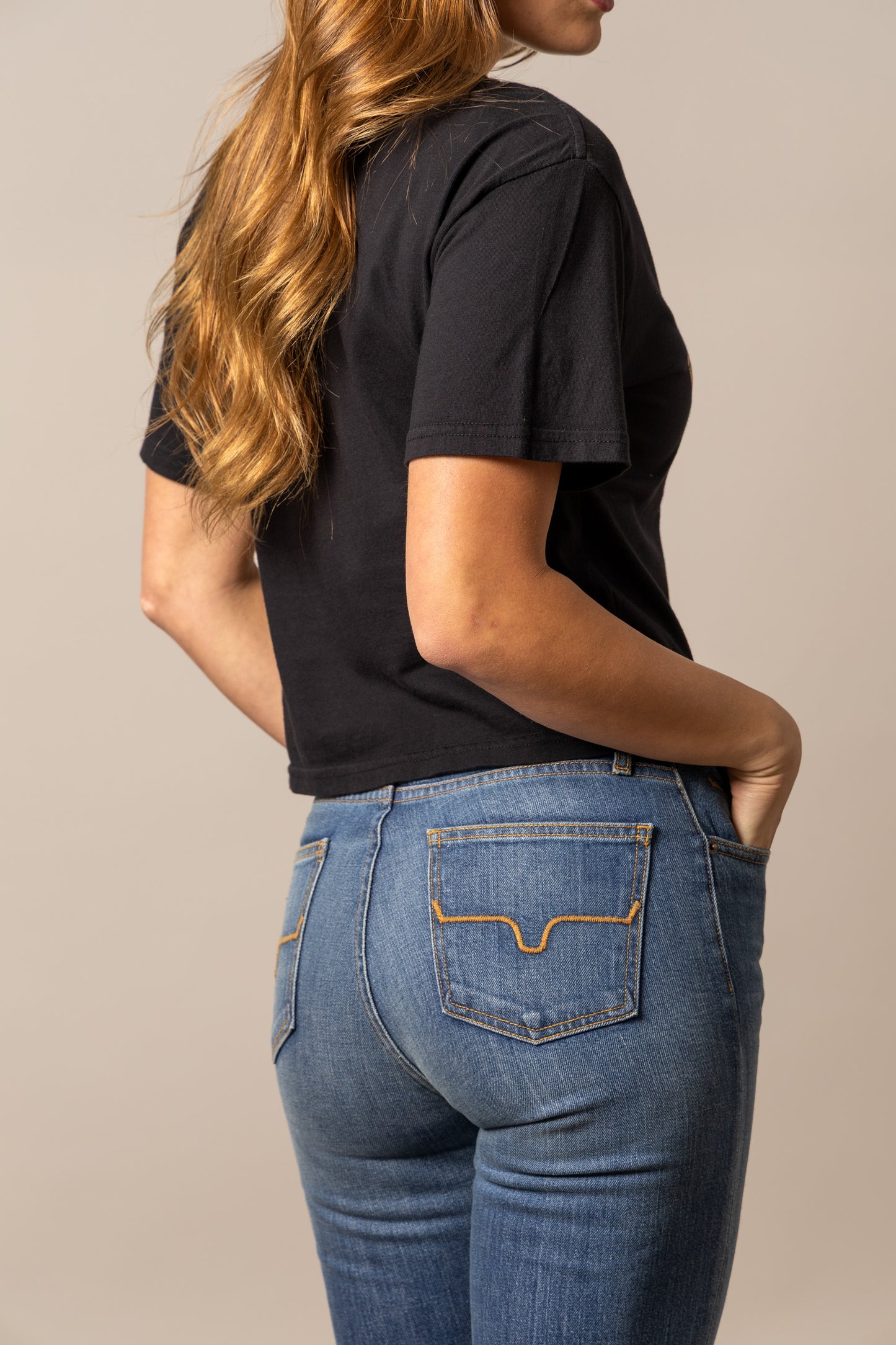 Kimes Ranch Ladies Abiquiu Tee Shirt - Black