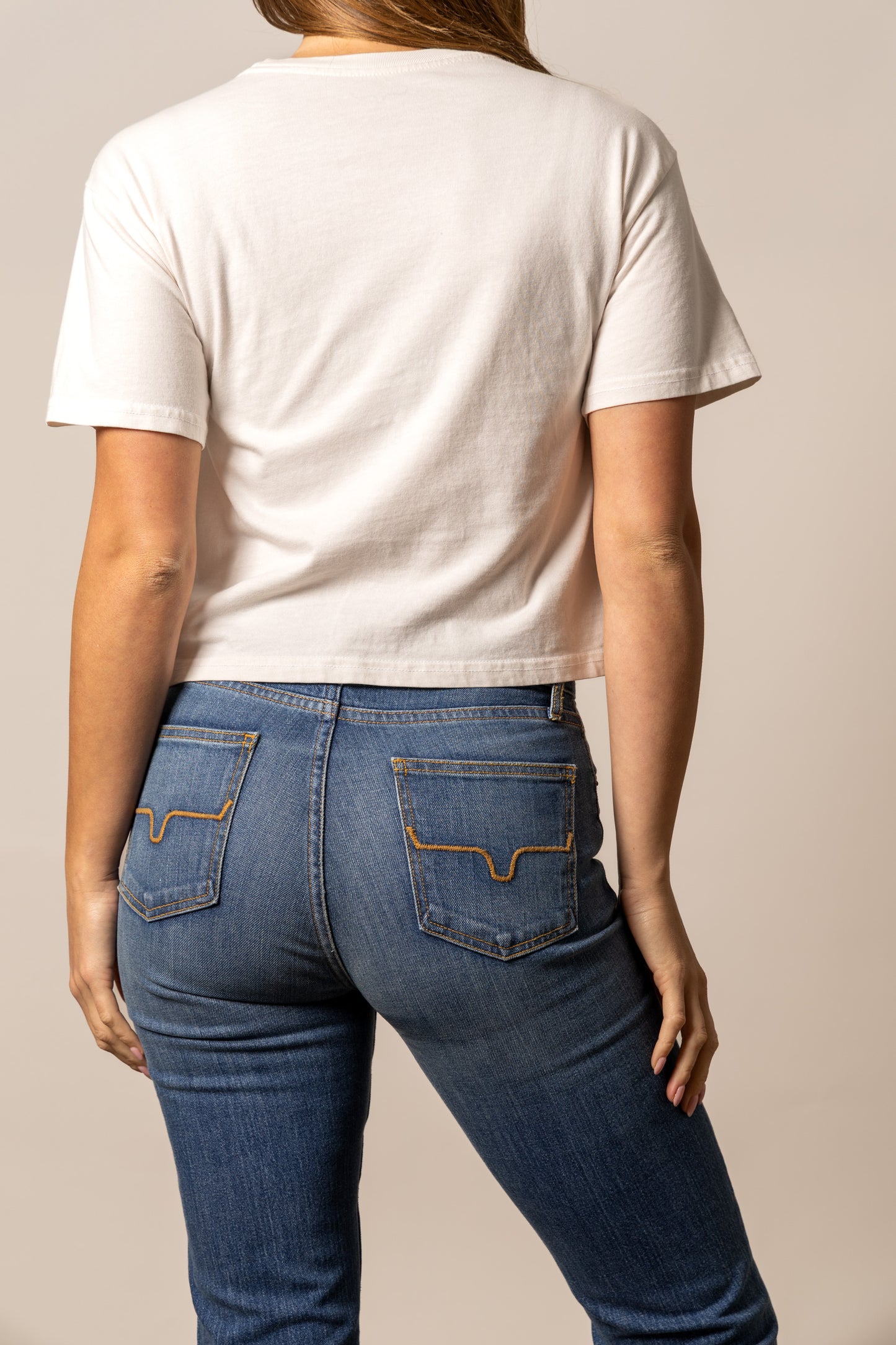 Kimes Ranch Ladies Abiquiu Tee Shirt - Bone