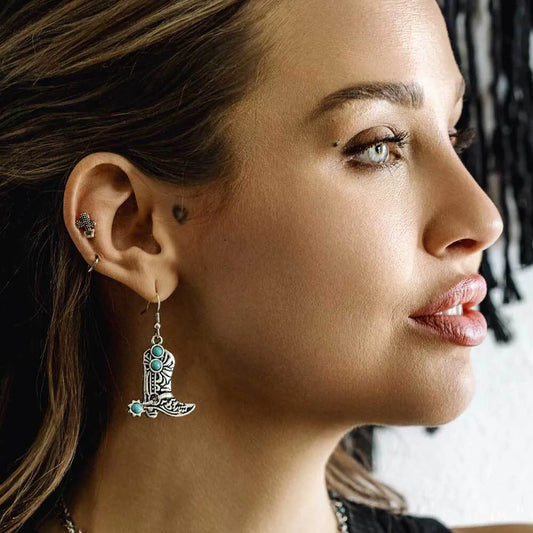 Montana Silversmiths - Montana On The Plains Earring Set of 4 -AER6242