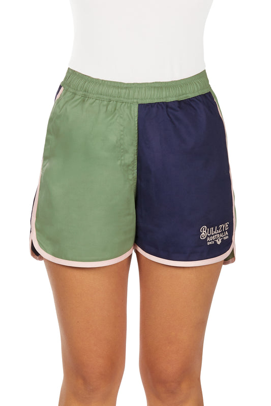 Bullzye Ladies Raechel Short - B6W2301535 - Moss/Navy