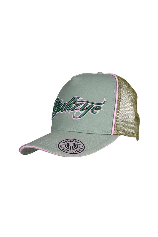 Bullzye Rhea High Profile Trucker Cap - B6W2948CAP