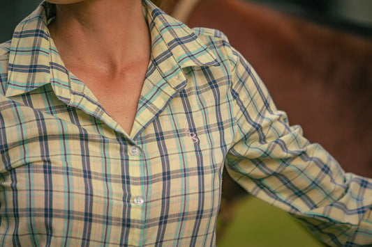 Lime & Soda Ivy L/S Shirt - Lemonade Plaid