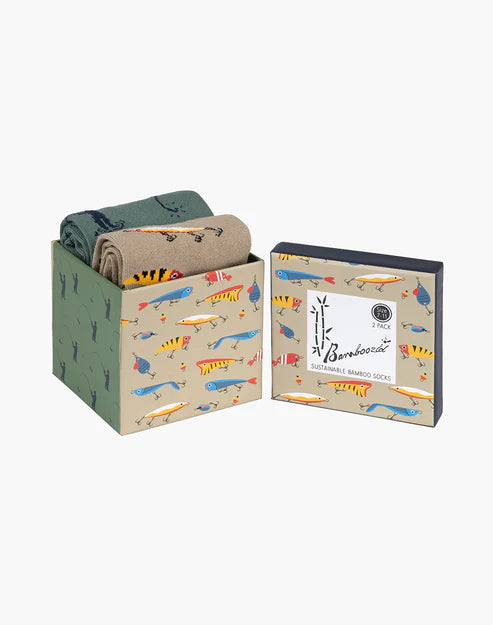 Bamboozld Mens The Fisherman 2pk Gift Box