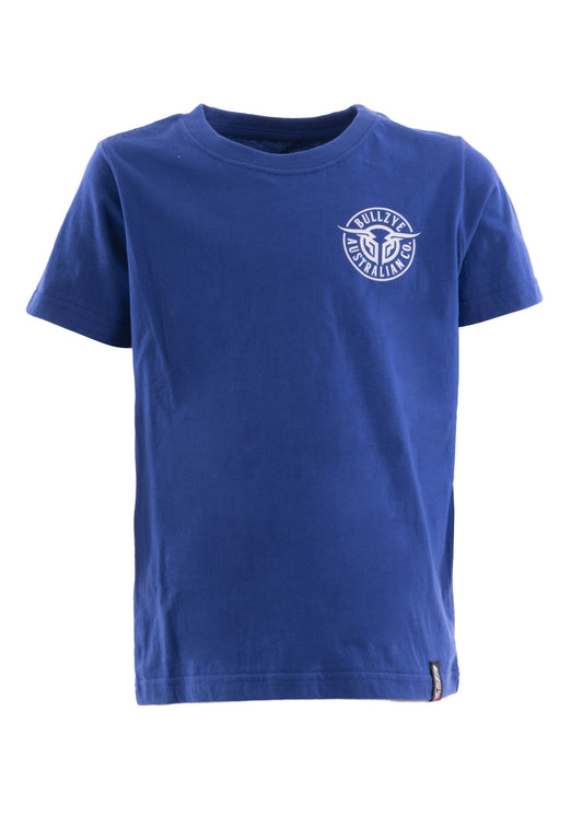 Bullzye Boys Bullring S/S Tee - Royal Blue - BCP3503002