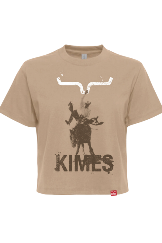 Kimes Ranch Ladies Bucks T Shirt - Bucks - Tan
