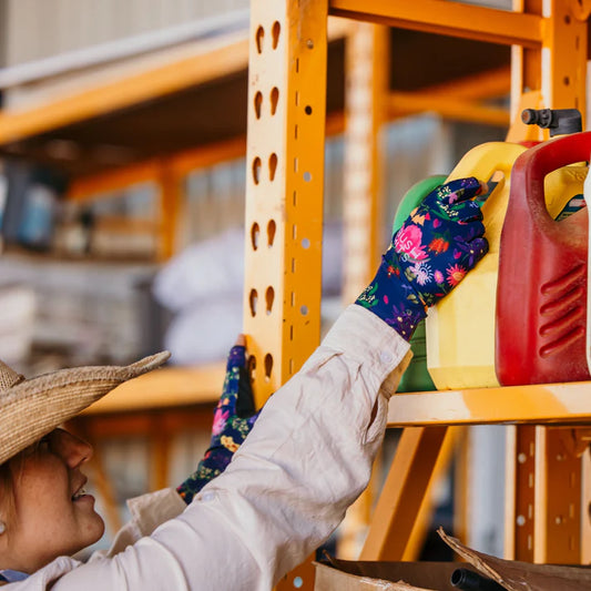 Bush Mits Bush Flowers UPF 50+ Sun Protection Gloves