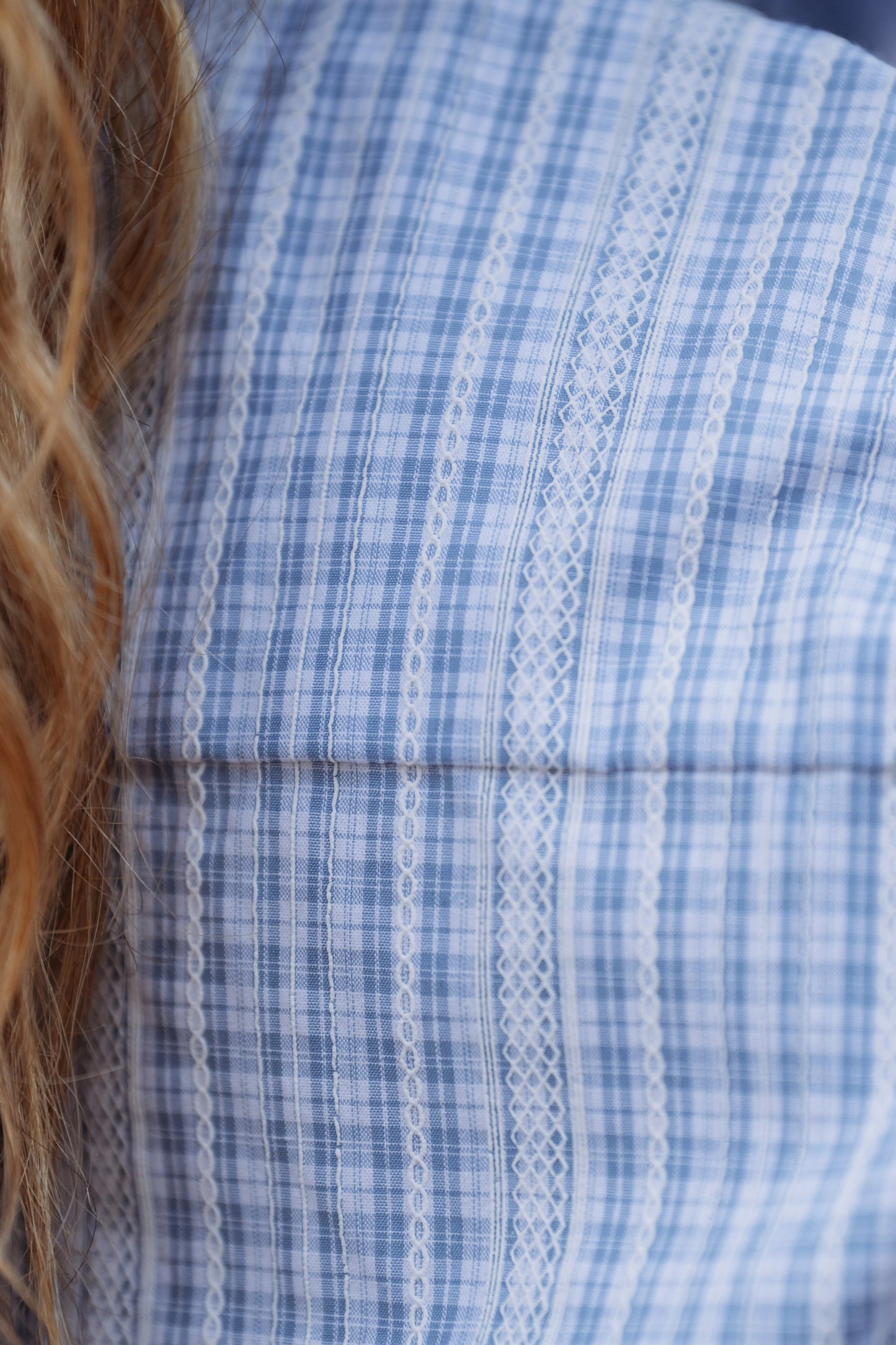 Lime & Soda Ivy L/S Shirt - Light Blue & White Check