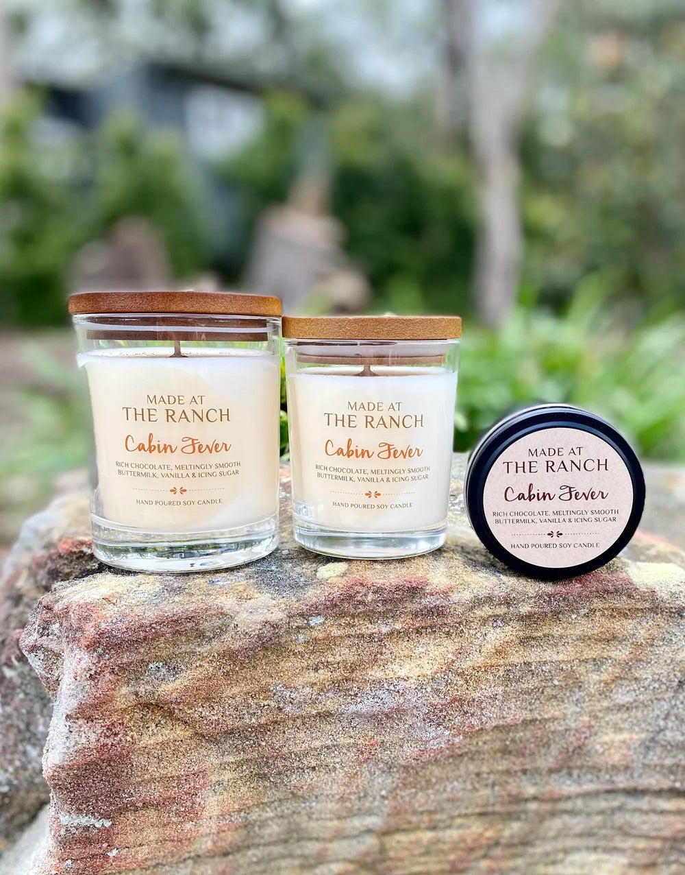 Made At The Ranch Soy Scent Sampler Candle - Cabin Fever