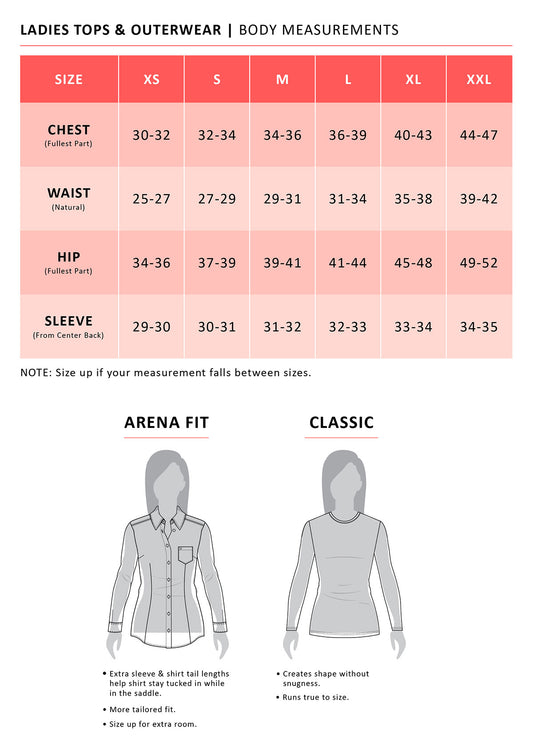 Cinch Ladies L/S Shirt - MSW9163020