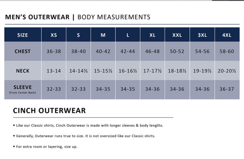 Cinch Mens Bonded Jacket - Brown