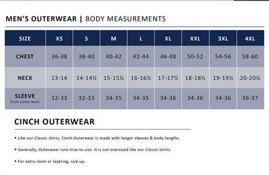 Cinch Mens Bonded Jacket - Brown