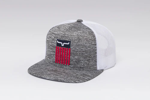 Kimes Ranch Cody Trucker Cap - Grey Heather