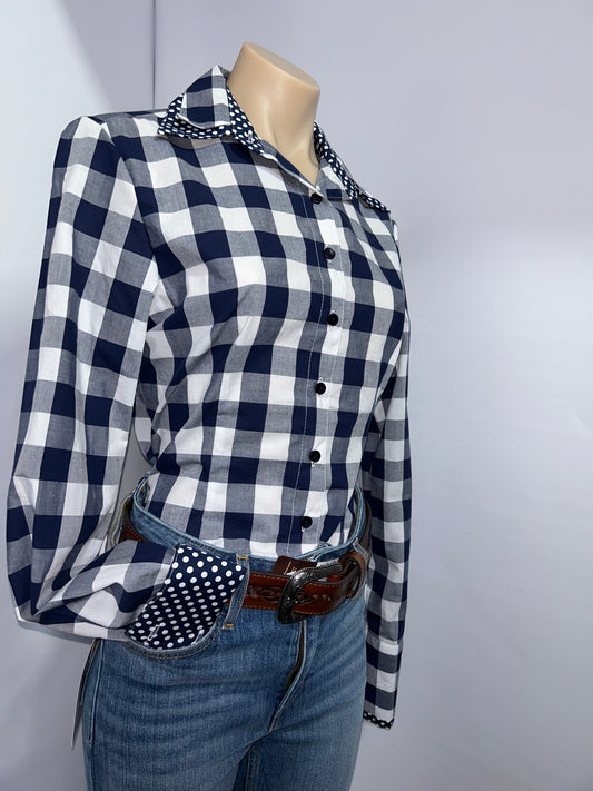 Netties Ladies Aviana Fitted L/S Shirt