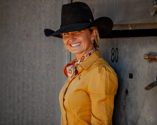 Lime & Soda Layla L/S Shirt Golden Mustard