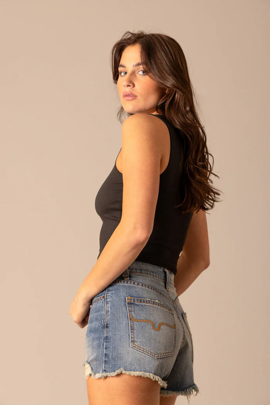 Kimes Ranch Ladies Daisy Denim Shorts