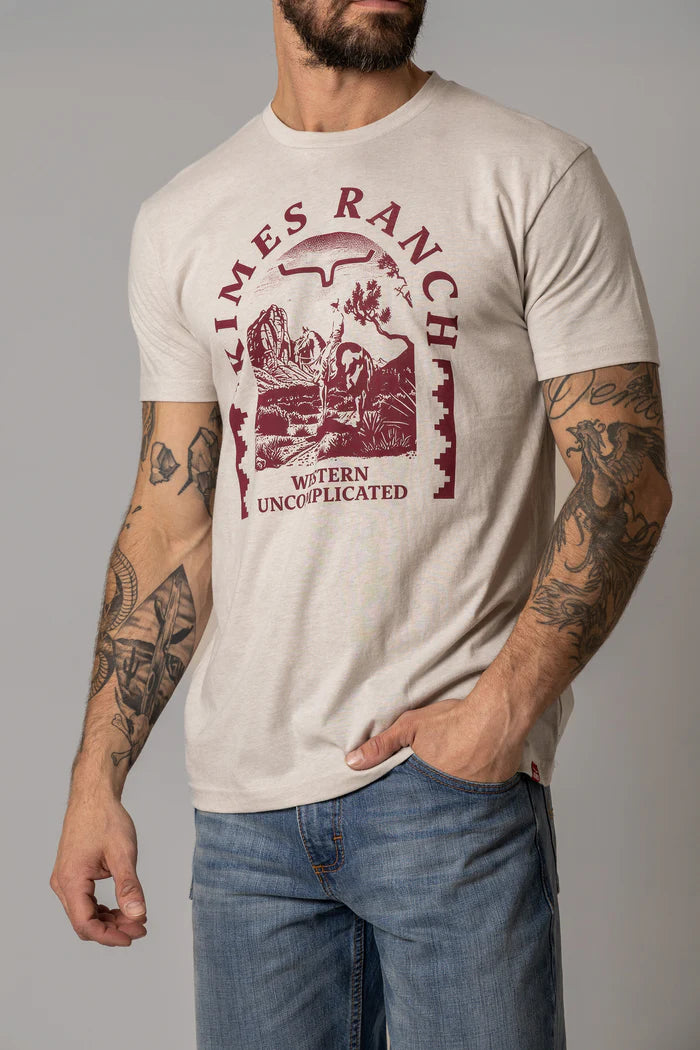 Kimes Ranch Desert Arch Tee Shirt - Sand