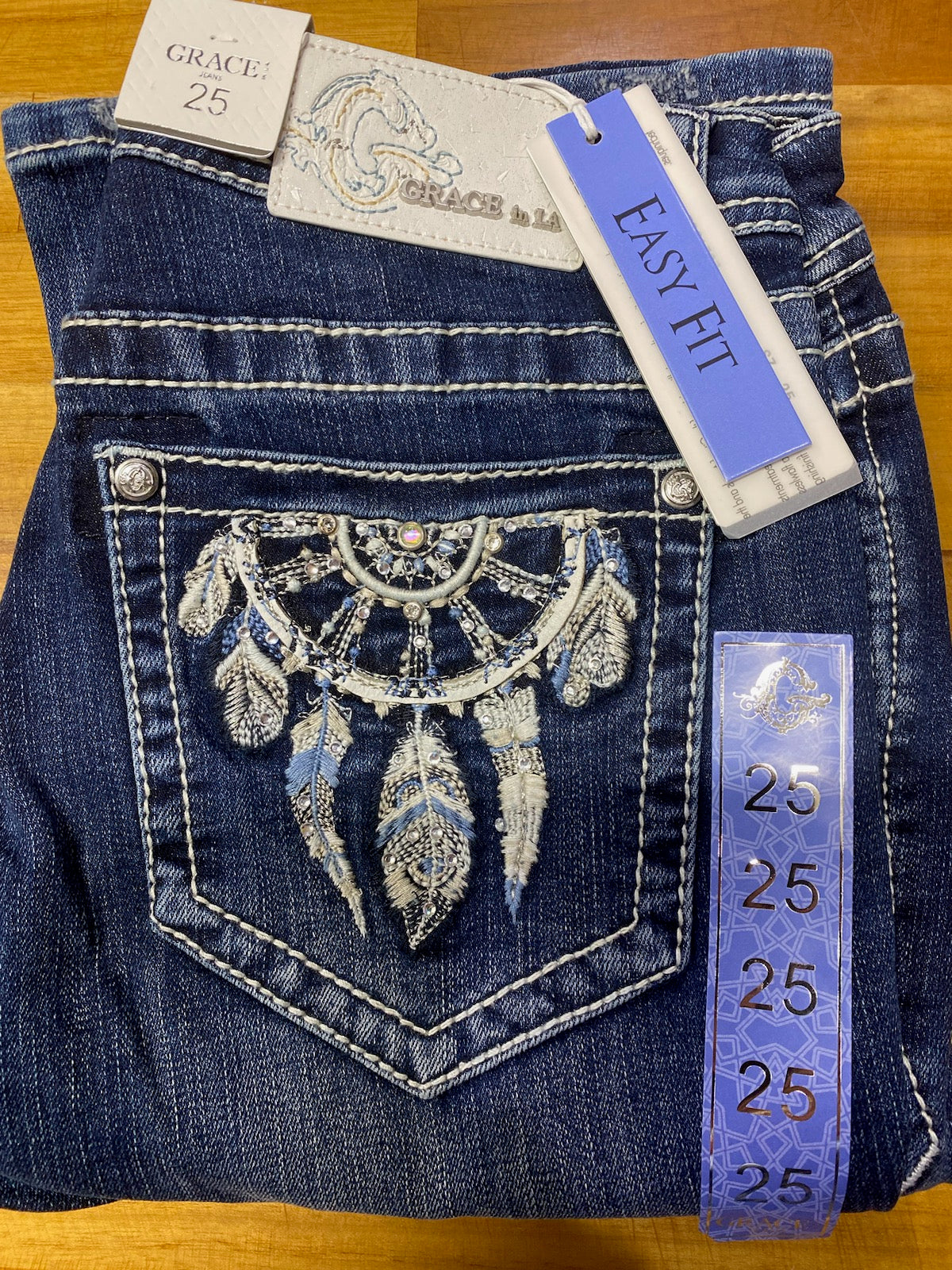 Grace in LA Easy Fit Jeans - EB61737