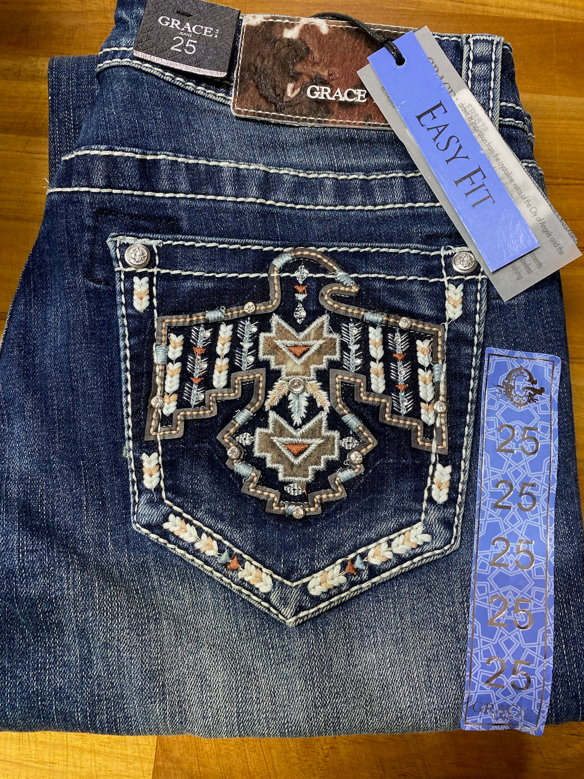 Grace in LA Easy Fit Jeans - EBS678