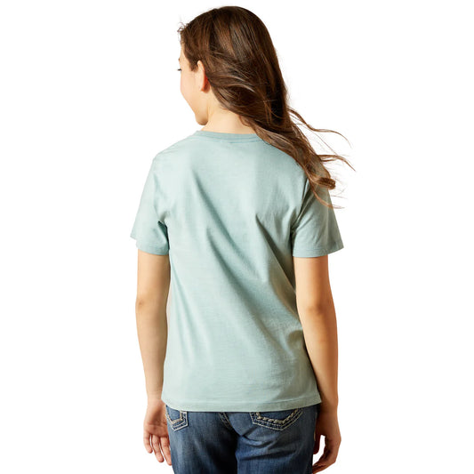 Ariat Girls SW Brand Lock Up S/S Tee - 10063750