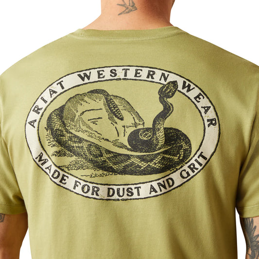 Ariat Mens Rattler Warning S/S Tee - 10065894