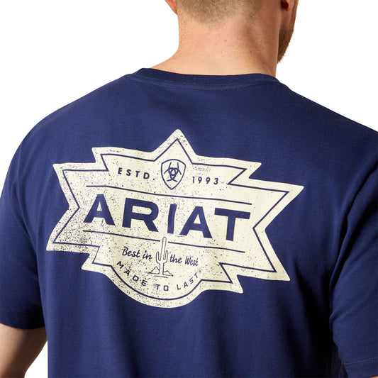 Ariat Mens Mesa Motif Lockup S/S Tee - 10065904