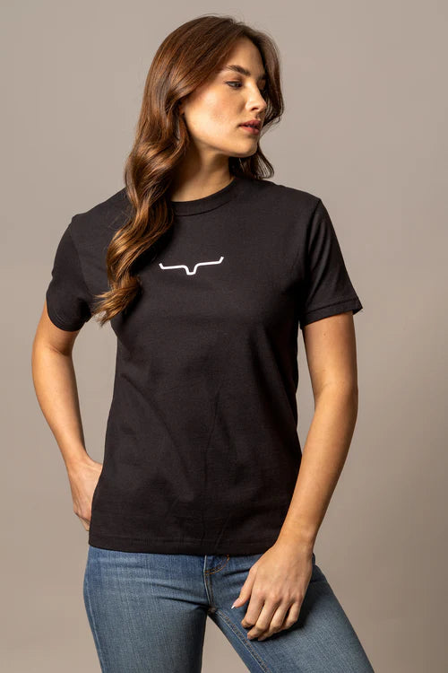 Kimes Ranch Ladies Fallon Bandana T Shirt - WSH0000054 Black
