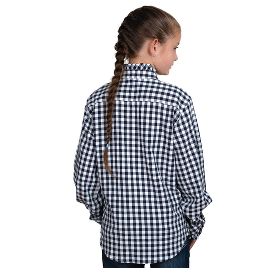 Just Country Girls Gracie Frills Full Button L/S Shirt - GWLS2518