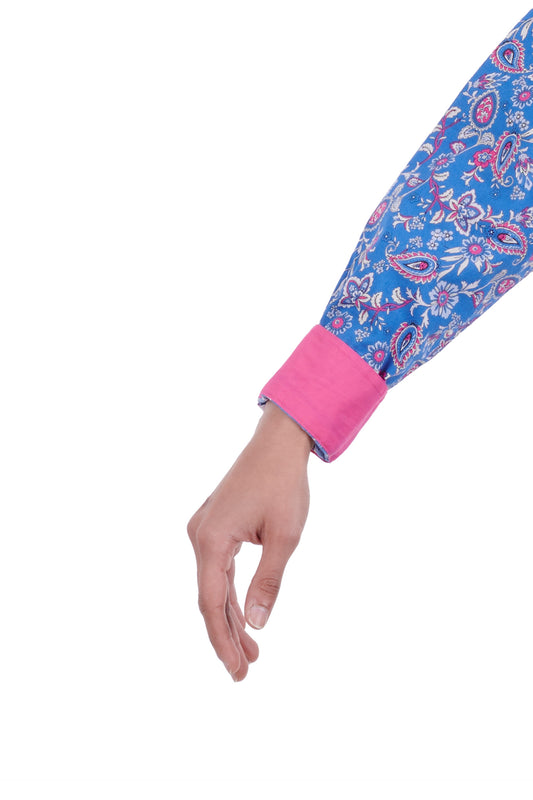 Hard Slog Ladies Half Plkt L/S Shirt - H3S2101173