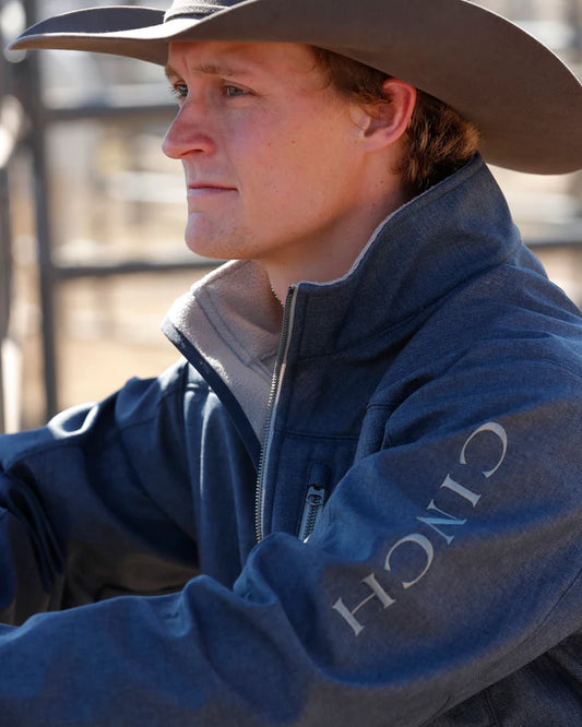 Cinch Mens Bonded Jacket - Navy - MWJ1537007