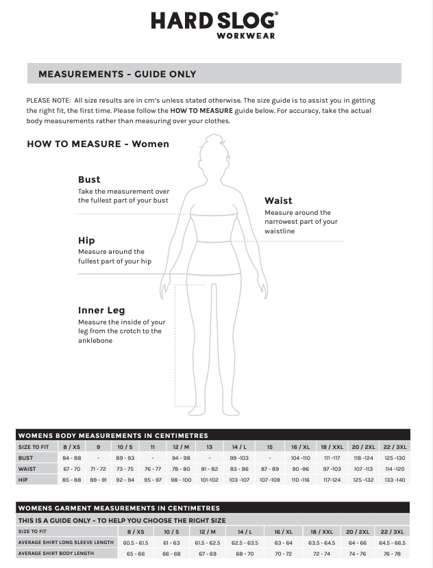 Hard Slog Ladies Half Plkt L/S Shirt - HCP2101026